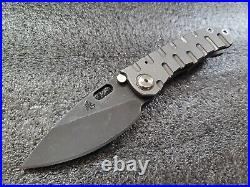 DSK Tactical/Dan Sullivan Knives Diamondback V3, Overbuilt Milled Apocalyptic Ti