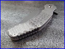 DSK Tactical/Dan Sullivan Knives Megalodon, Overbuilt 4 5/8 Blade, Mokuti Clip