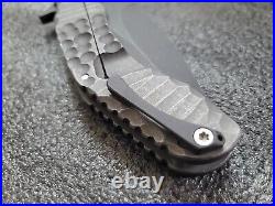 DSK Tactical/Dan Sullivan Knives Megalodon, Overbuilt 4 5/8 Blade, Mokuti Clip