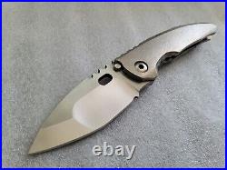 Dalibor Bergam Complain Grind Vega, 3 5/8 Blade, Overbuilt, 3V, Daltanium Clip