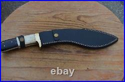 Damascus hand forged kukri hunting knife From The Eagle Collection 5668