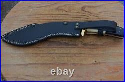 Damascus hand forged kukri hunting knife From The Eagle Collection 5668