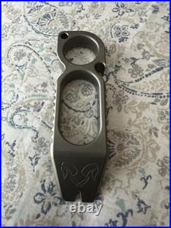 Damned Designs Talon Titanium Pry Bar Tool Full Size New Rare EDC Pocket Art