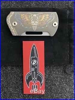 Darriel D Caston Rocket Designs Deathead Moth BMT Folder By SpaceX Flipper