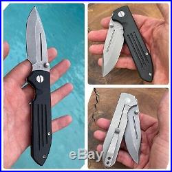 Dauntless Mk4 G10/Ti Flipper Folder Knife for Triple Aught Design / TAD Gear