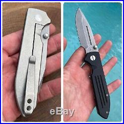 Dauntless Mk4 G10/Ti Flipper Folder Knife for Triple Aught Design / TAD Gear