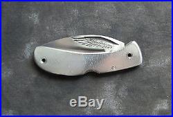 David Boye Carbide Crystal Custom Folding Knife withBDS & No Clip, USA