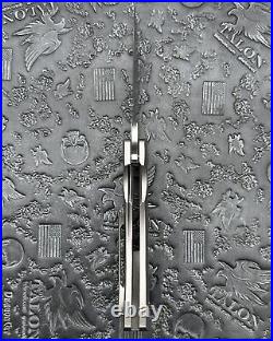David Clark Custom Persian Magnacut Titanium Linerlock