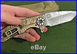 David Curtis Custom Made Knife LIMITED EDITION Rare Gold Class +Bonus GIFTS