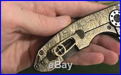 David Curtis Custom Made Knife LIMITED EDITION Rare Gold Class +Bonus GIFTS