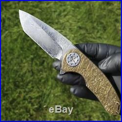 David Curtis Custom Made Knife LIMITED EDITION Rare Gold Class +Bonus GIFTS