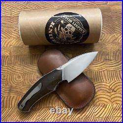 David Lespect Custom Blade Show 2022 Space Coral Carbon Fiber / RWL 34