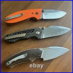 David Lespect Custom Blade Show 2022 Space Coral Carbon Fiber / RWL 34