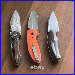 David Lespect Custom Blade Show 2022 Space Coral Carbon Fiber / RWL 34