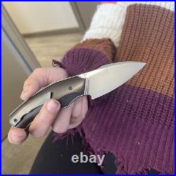 David Lespect Custom Blade Show 2022 Space Coral Carbon Fiber / RWL 34