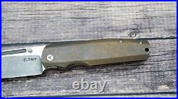 David Sharp/Liong Mah Triple Threat, SW CPM-154, Bronze Anodized Titanium