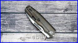 David Sharp/Liong Mah Triple Threat, SW CPM-154, Bronze Anodized Titanium