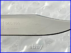 David Yellowhorse Jackson Hole 065/100 Buck Knife Custom with Display RARE Wyoming