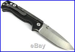 Demko AD-15 Folder Drop Point Knife Black G-10 Scales Full Ti Uppers CPM 3V New