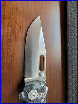 Demko AD20 Custom Hand Ground 20CV Blade CF Handle