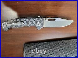 Demko AD20 Custom Hand Ground 20CV Blade CF Handle