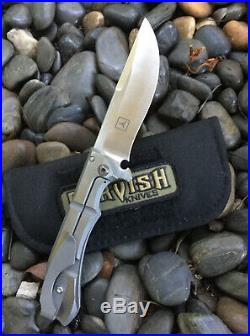 Dervish Knives Alchemy Flipper folding Knife TAD Gear USN Gathering Ltd Edition