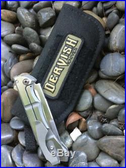 Dervish Knives Alchemy Flipper folding Knife TAD Gear USN Gathering Ltd Edition