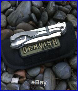 Dervish Knives Alchemy Flipper folding Knife TAD Gear USN Gathering Ltd Edition