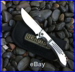 Dervish Knives Alchemy Flipper folding Knife TAD Gear USN Gathering Ltd Edition