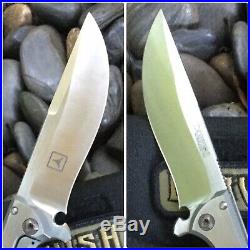 Dervish Knives Alchemy Flipper folding Knife TAD Gear USN Gathering Ltd Edition