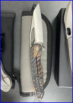 Deryk Munroe Tony Marfione Custom Knives MCK Custom Collab Sigil Flipper Knife
