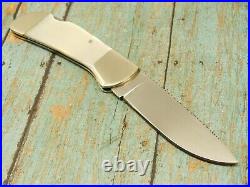 Dickie Hand Made Custom Filed Mop Pearl Folding Pocket Knife Luxury Knives Tools