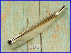 Dickie Hand Made Custom Filed Mop Pearl Folding Pocket Knife Luxury Knives Tools