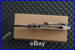 Direware Custom Folder Flipper Knife S-90 with M390 Steel Blade Marble Carbon