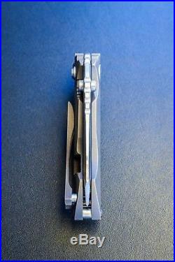 Direware Solo tactical flipper folding framelock custom knife