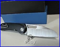 Divo Buzz Blackwashed Titanium Satin Blade Knife 20CV