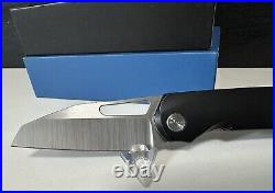 Divo Buzz Blackwashed Titanium Satin Blade Knife 20CV