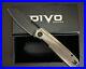 Divo Knives Mash V2.5 Bronze Ti Modified Sheepsfoot 154CM Blade. Rare EDC
