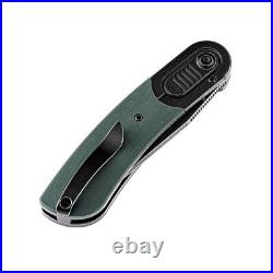 Drop Point Knife Folding Pocket Hunting Tactical S35VN Steel Titanium G10 Handle