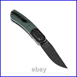 Drop Point Knife Folding Pocket Hunting Tactical S35VN Steel Titanium G10 Handle