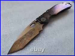 Duane Dwyer Custom DDC BBN-M Recurve Tanto SM-100 HIPTiNite Mokuti 3 5/8 Knife