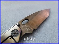 Duane Dwyer Custom DDC BBN-M Recurve Tanto SM-100 HIPTiNite Mokuti 3 5/8 Knife