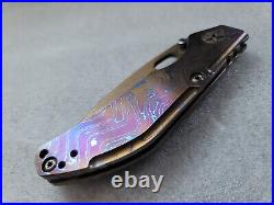 Duane Dwyer Custom DDC BBN-M Recurve Tanto SM-100 HIPTiNite Mokuti 3 5/8 Knife