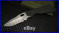 Duane Dwyer Custom SMF Knife Chad Nichols Damascus Ti Blue Ano Folder NEW