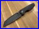 Dustin Driver Defense Nemesis Titanium Framelock Knife 3 1095 Blade Custom