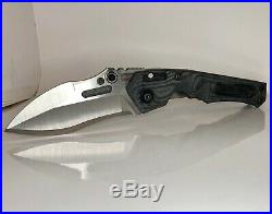 Dwaine Carrillo Custom Tunnel Ratt Compound Recurve Ti Folder with Black G-10