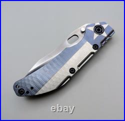 Dwyer Custom DCG Model BBNK Folding Knife Titanium, Magnacut Made In USA