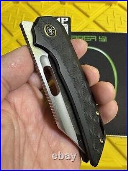 EMP EDC Relative Dark Seigaiha (Exclusive) Urban EDC Magnacut Knife Folder Satin