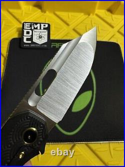 EMP EDC Relative Dark Seigaiha (Exclusive) Urban EDC Magnacut Knife Folder Satin