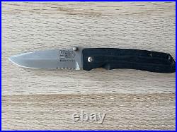 Early Allen Elishewitz Folder Combo Blade G-10 Handle Titanium Liner USA